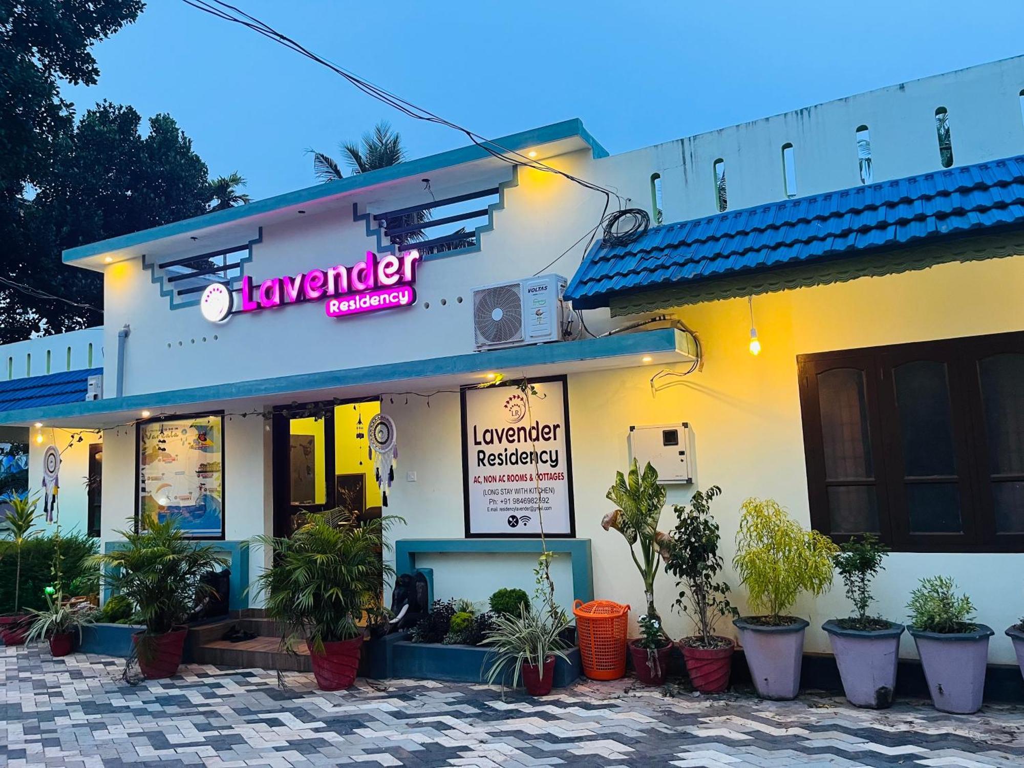 Lavender Residency Acomodação com café da manhã Varkala Exterior foto
