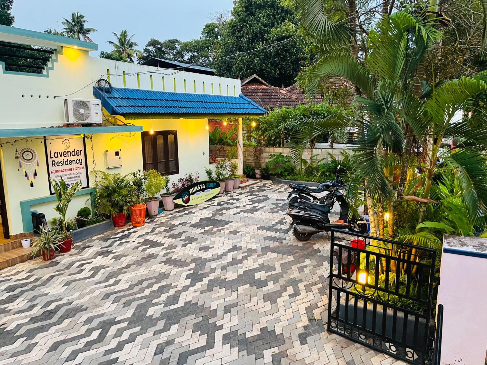 Lavender Residency Acomodação com café da manhã Varkala Exterior foto