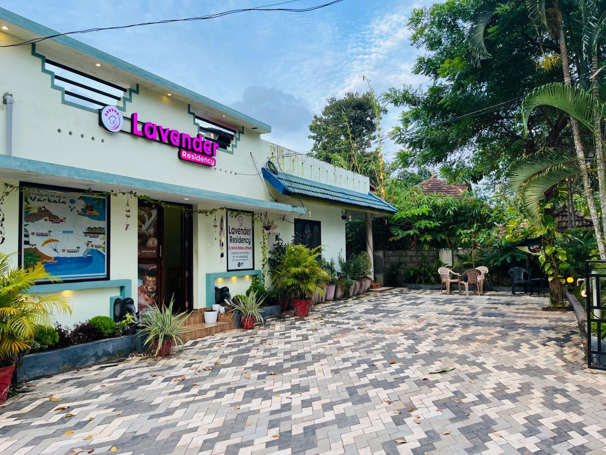 Lavender Residency Acomodação com café da manhã Varkala Exterior foto